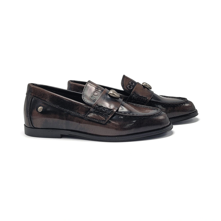 Confetti Brown Florentic Heart Loafer 6427