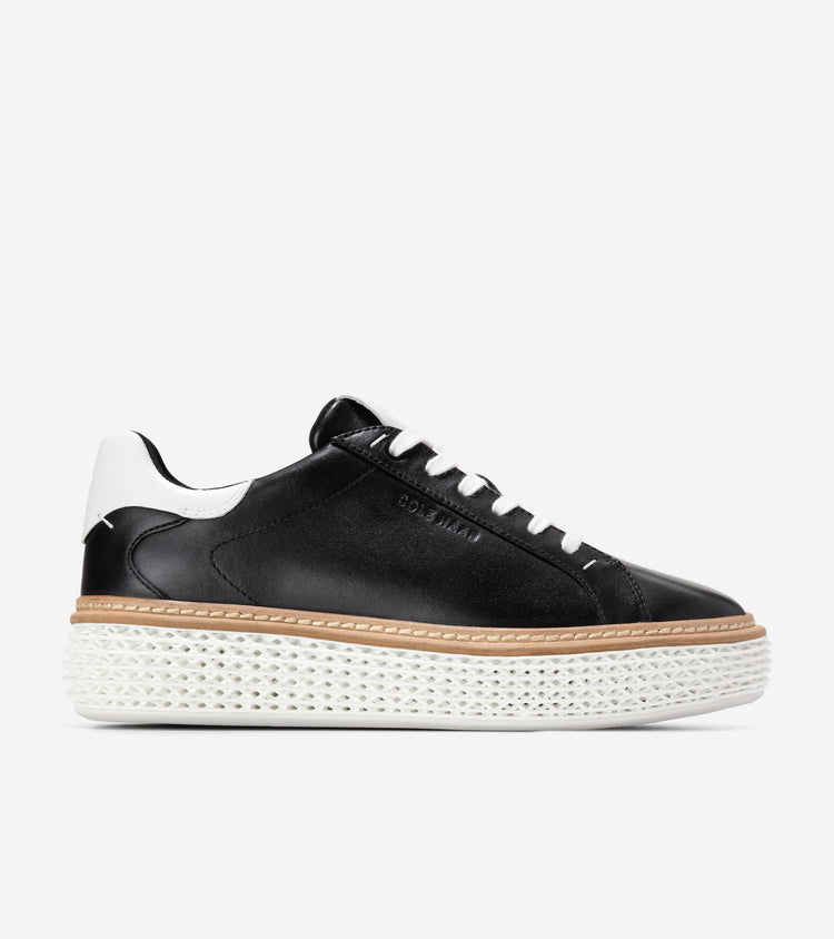 Cole Haan GrandPrø SkyWeave Black White Lace Sneaker W34428