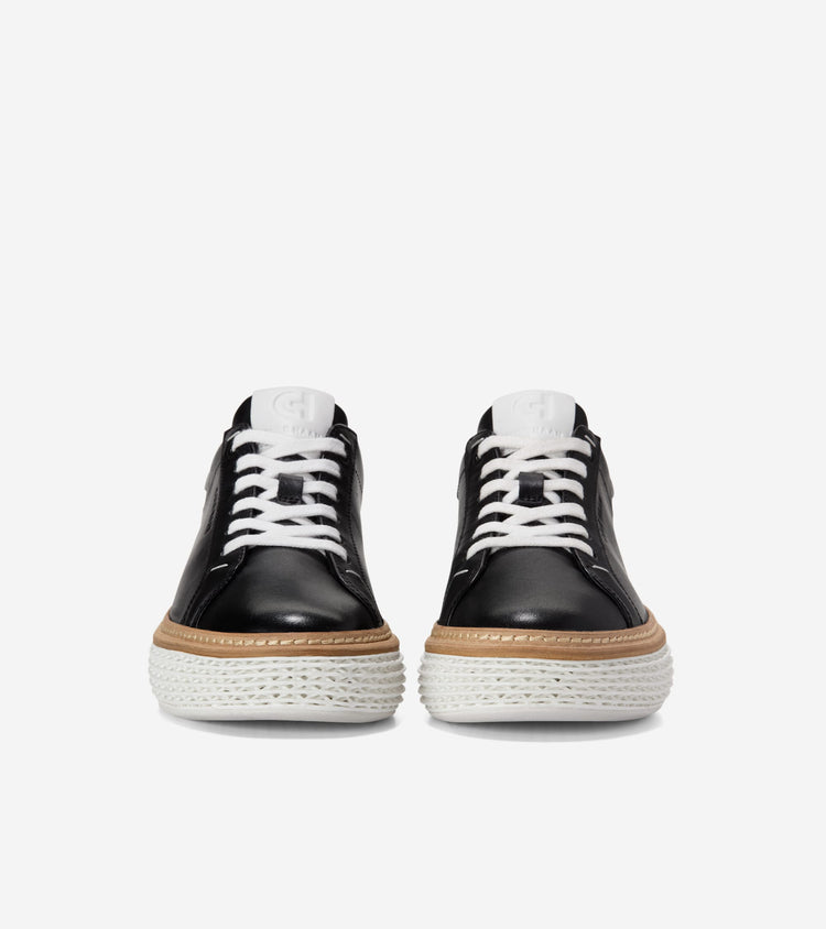 Cole Haan GrandPrø SkyWeave Black White Lace Sneaker W34428