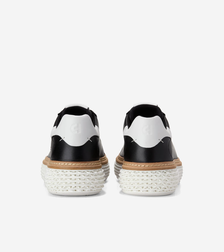 Cole Haan GrandPrø SkyWeave Black White Lace Sneaker W34428