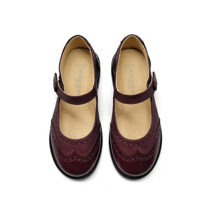 Andanines 232462 burgundy florentic girls