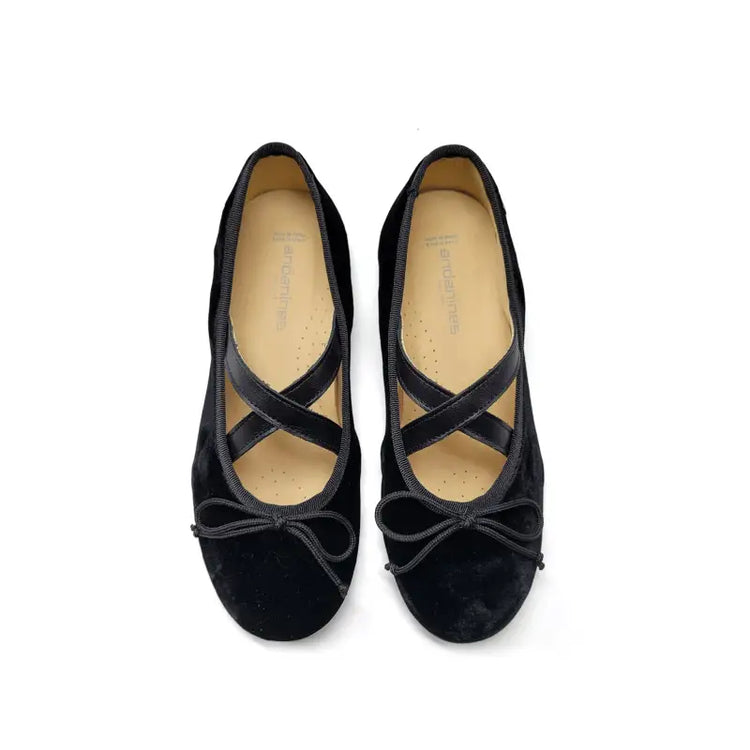 Andanines 252321 black velvet ladies