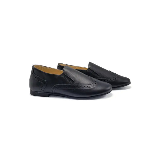 Andanines Black Coal Wingtip Smoking Slip On 241552