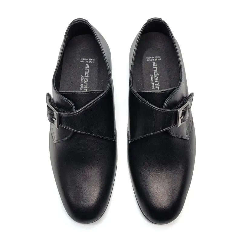 Andanines Black Shadow Monk Strap 232870 - BOYS