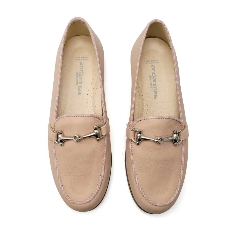 Andanines blush pink chain slip on 222416 - boys