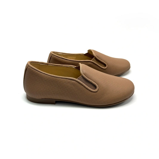 camel biscuit smoking shoe