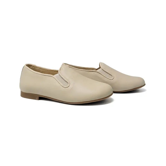 Andanines ivory smoking shoe 182447 - slip on dress shoe