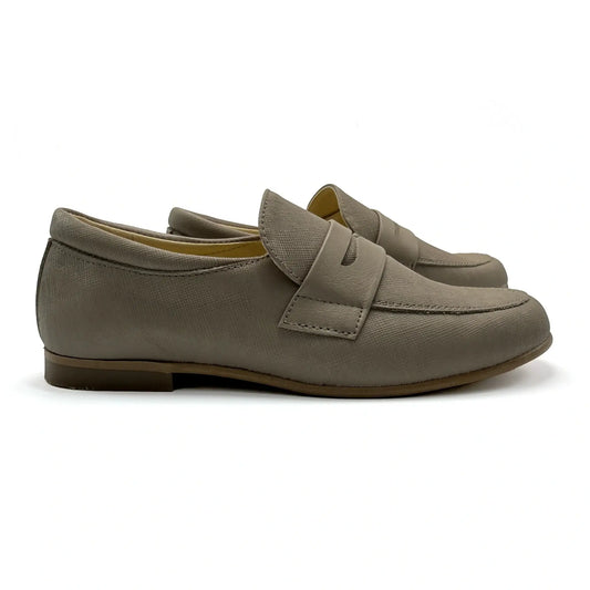 safari taupe smoking slip on