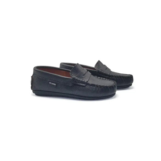 Atlanta mocassin black crossfire penny loafer 032