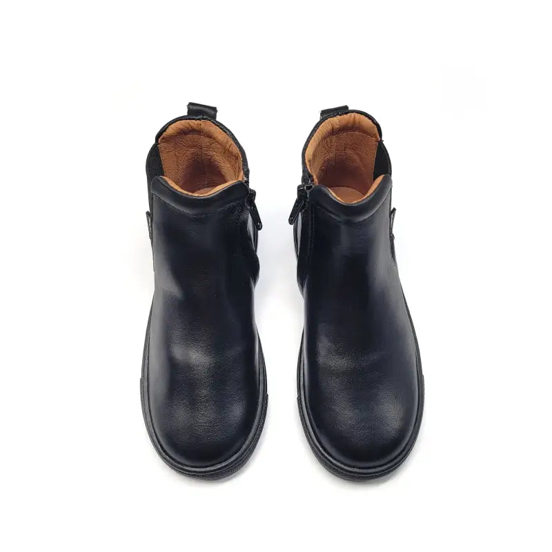 Atlanta mocassin black crow bootie 155 - bootie