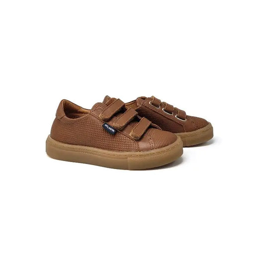 atlanta-mocassin-velcro-strap-girls-brown