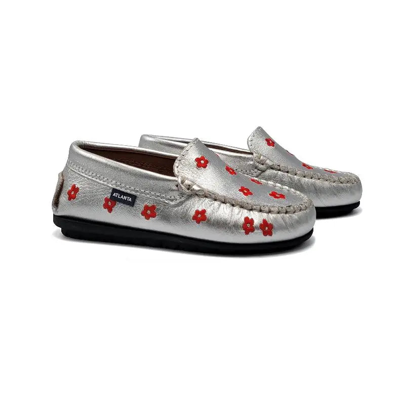 atlanta-mocassin-loafer-silver-red-girls