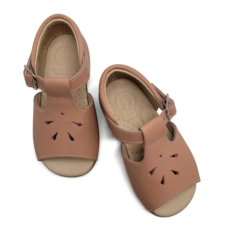 Blublonc Baylee Old Rose Gum Baby Sandal - GIRLS