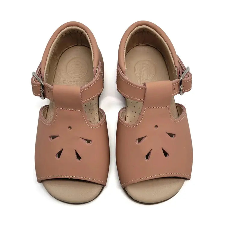 Blublonc Baylee Old Rose Gum Baby Sandal - GIRLS