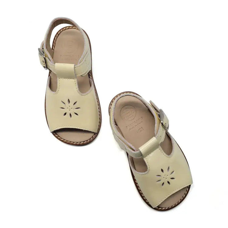 Blublonc Bonita Butter Patent Sandal