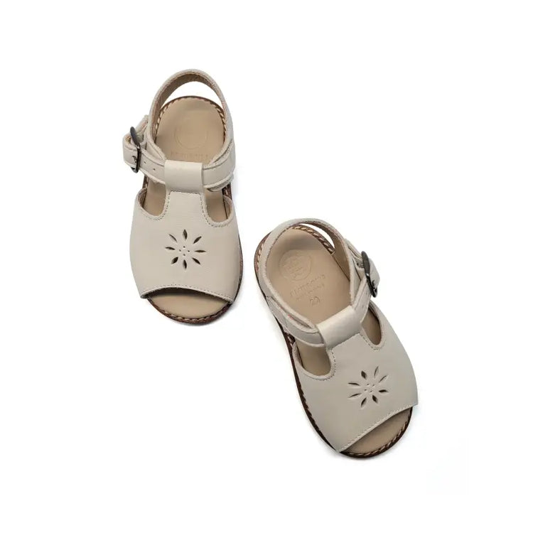 Blublonc Bonita Off White Baby Sandal