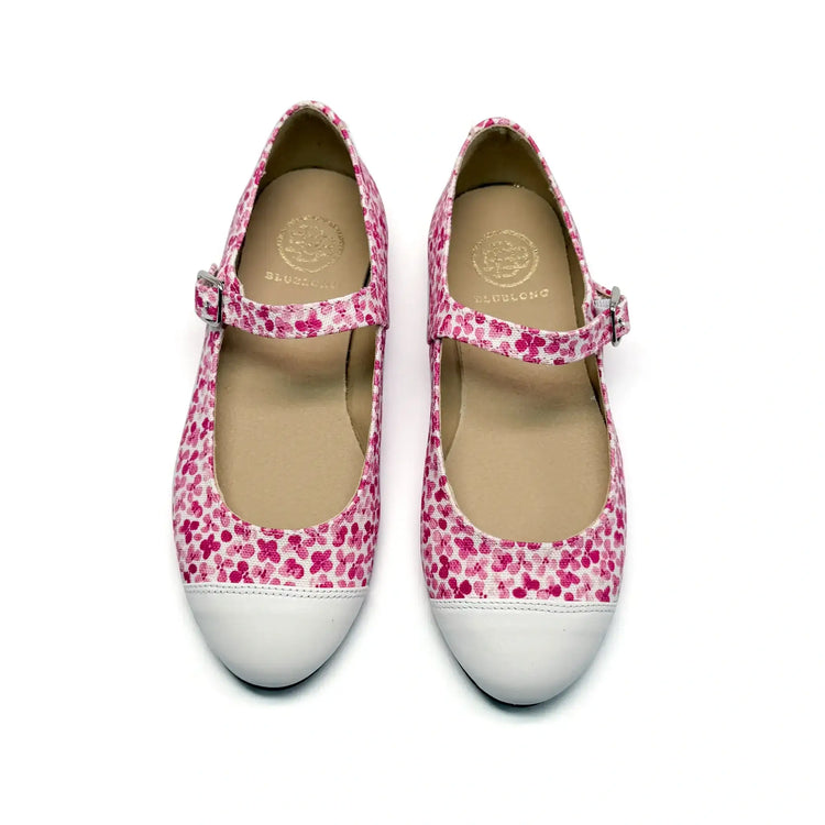 Blublonc codi pink flower mary jane shoes fast shipping