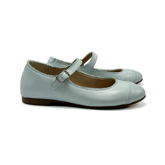 Blublonc cora powder blue mary jane shoes fast shipping