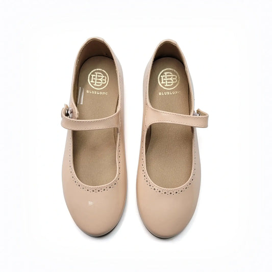 Blublonc ephna pink patent mary jane shoes fast shipping