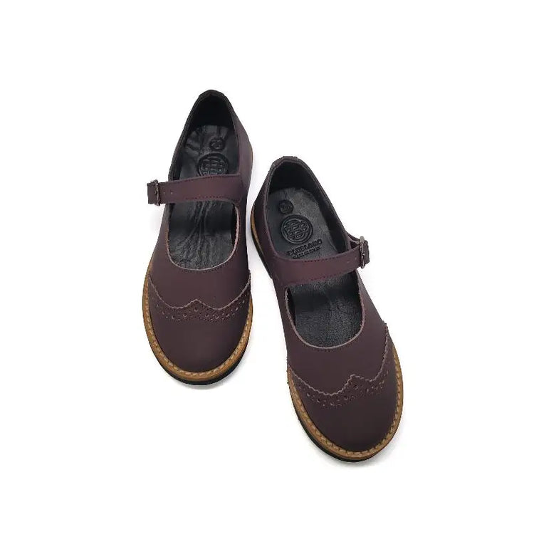 Blublonc Galo Plum Gum Sporty Mary Jane - GIRLS
