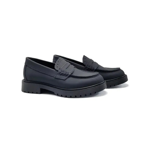 Blublonc hazel navy gum chunky loafer