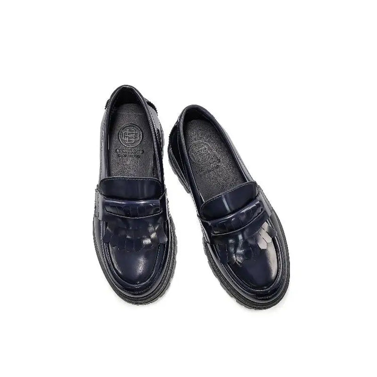 blublonc-heidi-navy-burst-fringe-chunky-loafer-girls