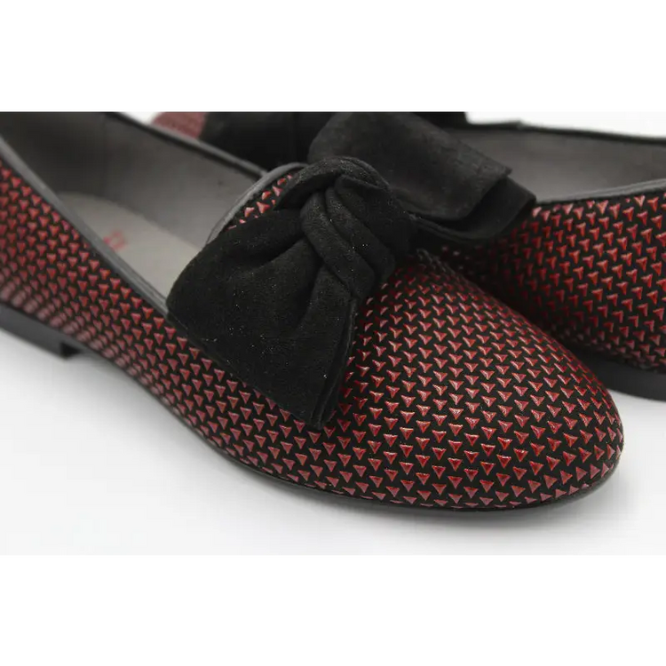 blublonc-red-slipon-black-bow-girls
