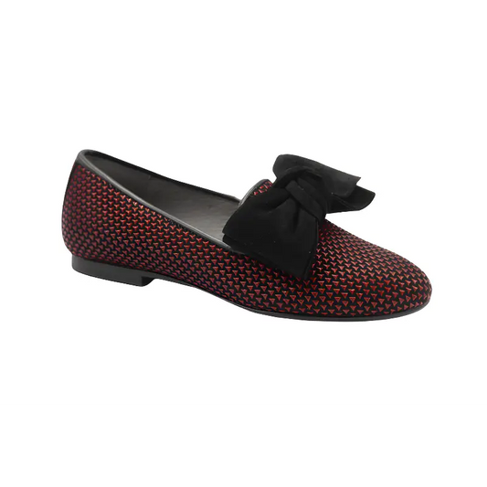 blublonc-red-slipon-black-bow-girls