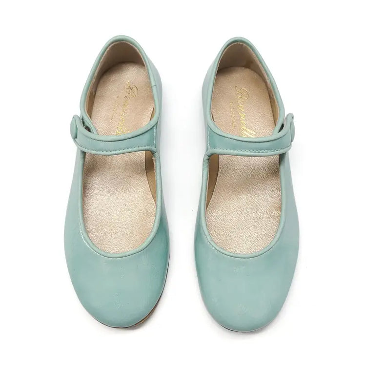 Brunellis aquamarine patent mary jane s-21 - mary jane