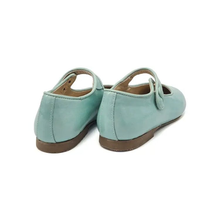 Brunellis aquamarine patent mary jane s-21 - mary jane