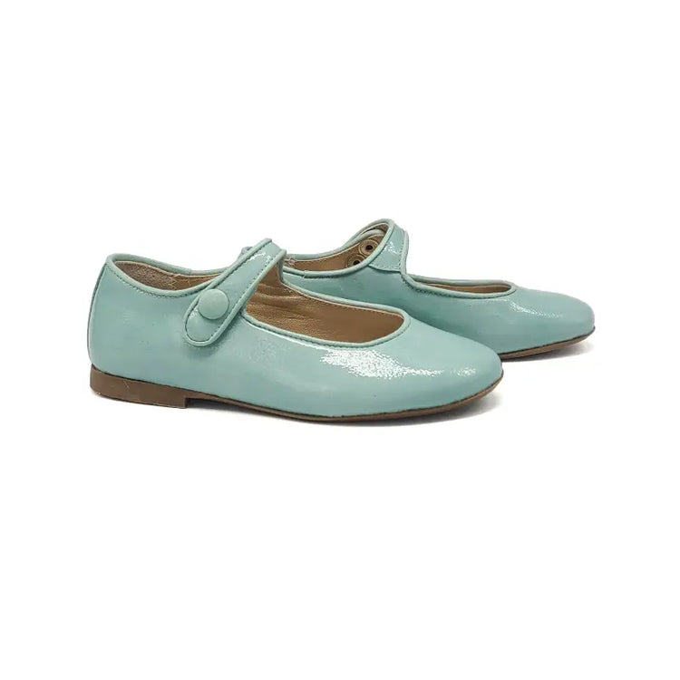 Brunellis aquamarine patent mary jane s-21 - mary jane