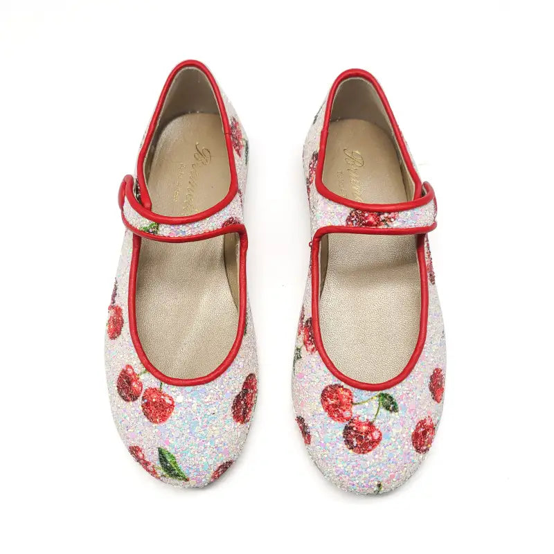 Brunellis cherry glitter mary jane s-21 - mary jane