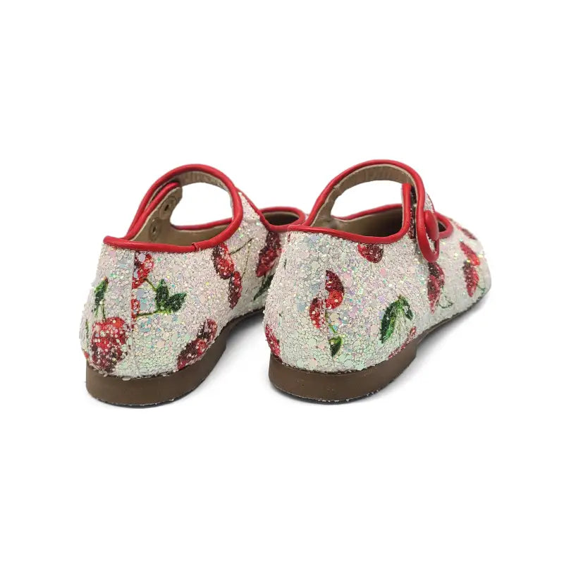 Brunellis cherry glitter mary jane s-21 - mary jane