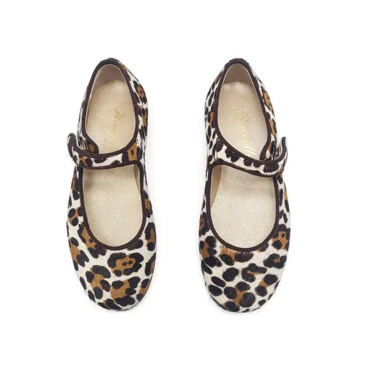 Brunellis leopard pony hair mary jane - mary jane