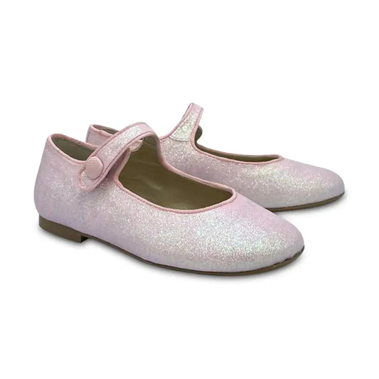 Brunellis pink glitter mary jane - mary jane