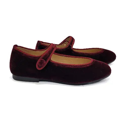 BRUNELLIS Wine Grape Velvet S-21 - 21 - GIRLS