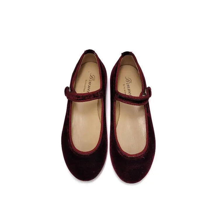 BRUNELLIS Wine Grape Velvet S-21 - GIRLS