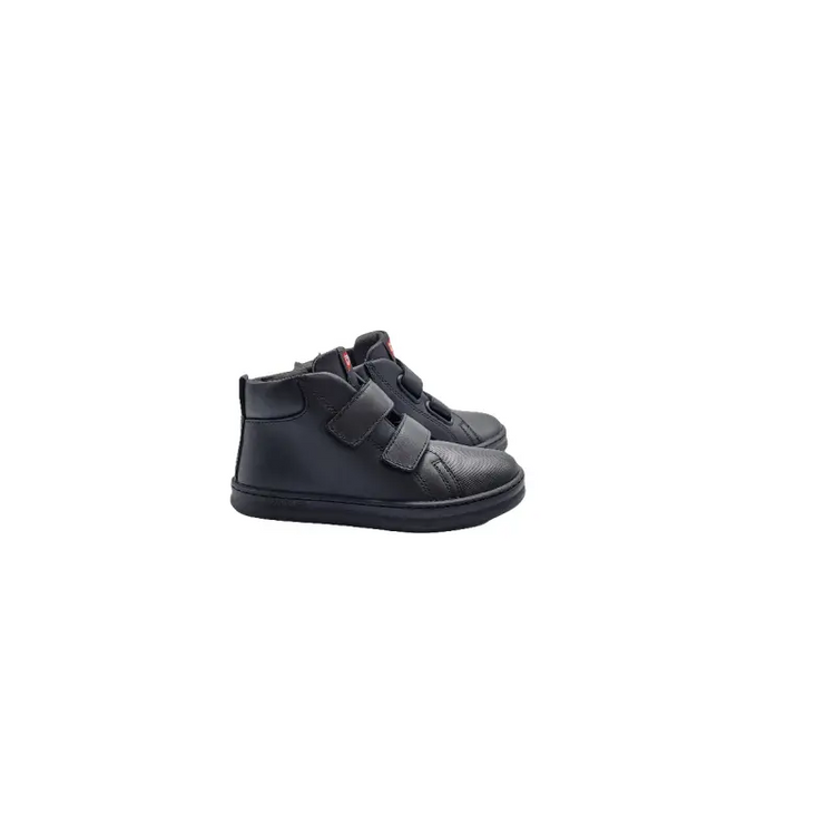 Camper midnight black velcro hi top sneaker - boys