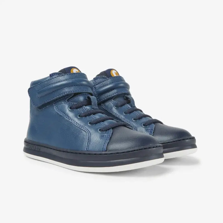 Camper navy blue high top sneaker k900255 - boys