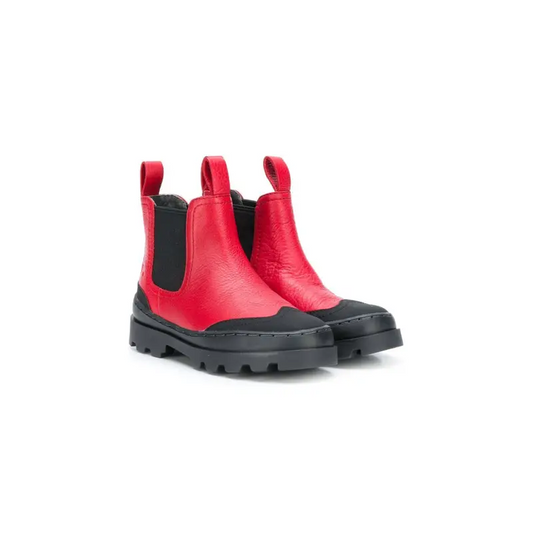 camper-red-leather-lug-sole-pull-on-bootie-boys