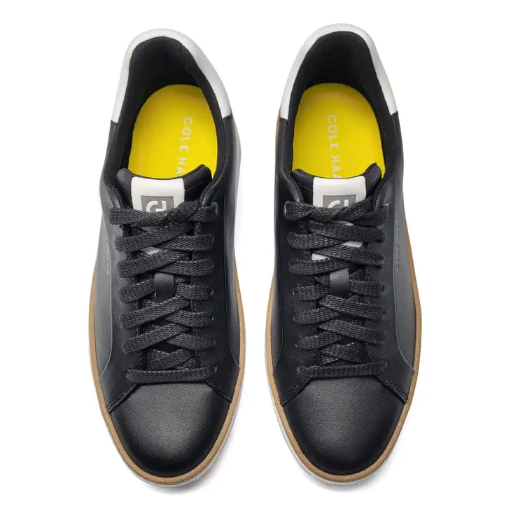 Cole Haan Topspin Black White Lace Sneaker