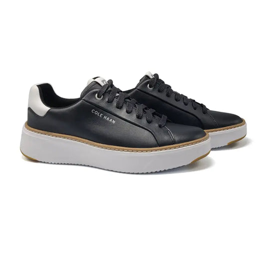 Cole Haan Topspin Black White Lace Sneaker
