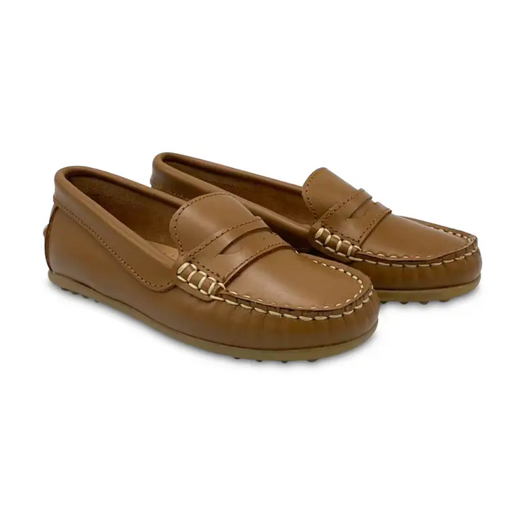 Confetti Cognac Penny Loafer 6800 - BOYS