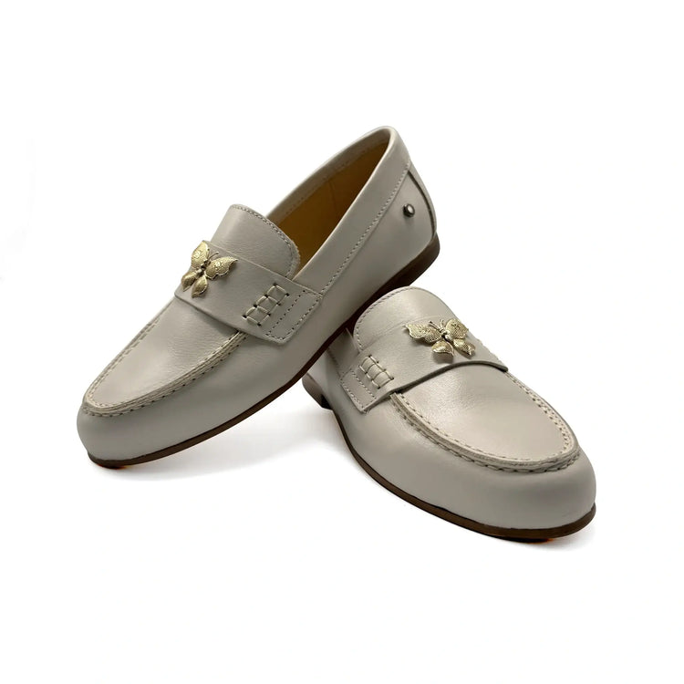 Confetti ivory butterfly dress loafer fast shipping