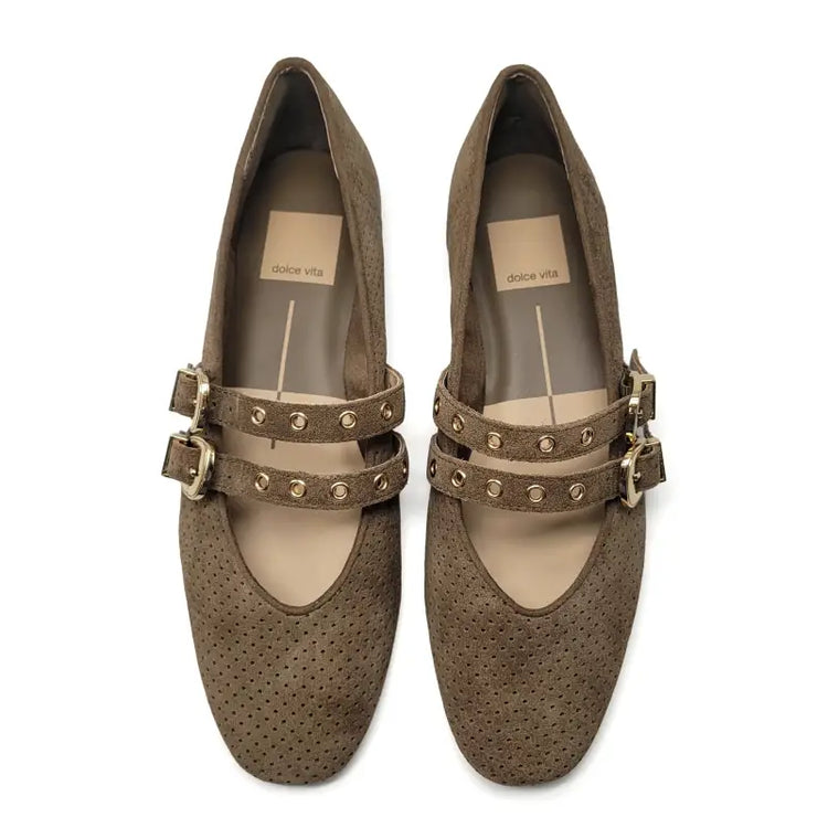 Dolce Vita Bayle Olive Perf Mary Jane
