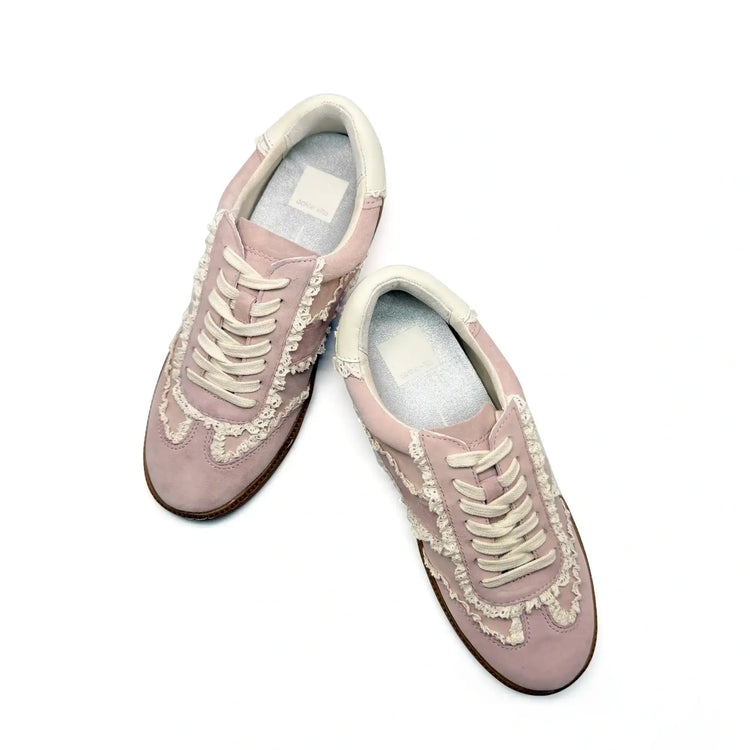 Dolce vita notice pink suede lace sneaker fast shipping