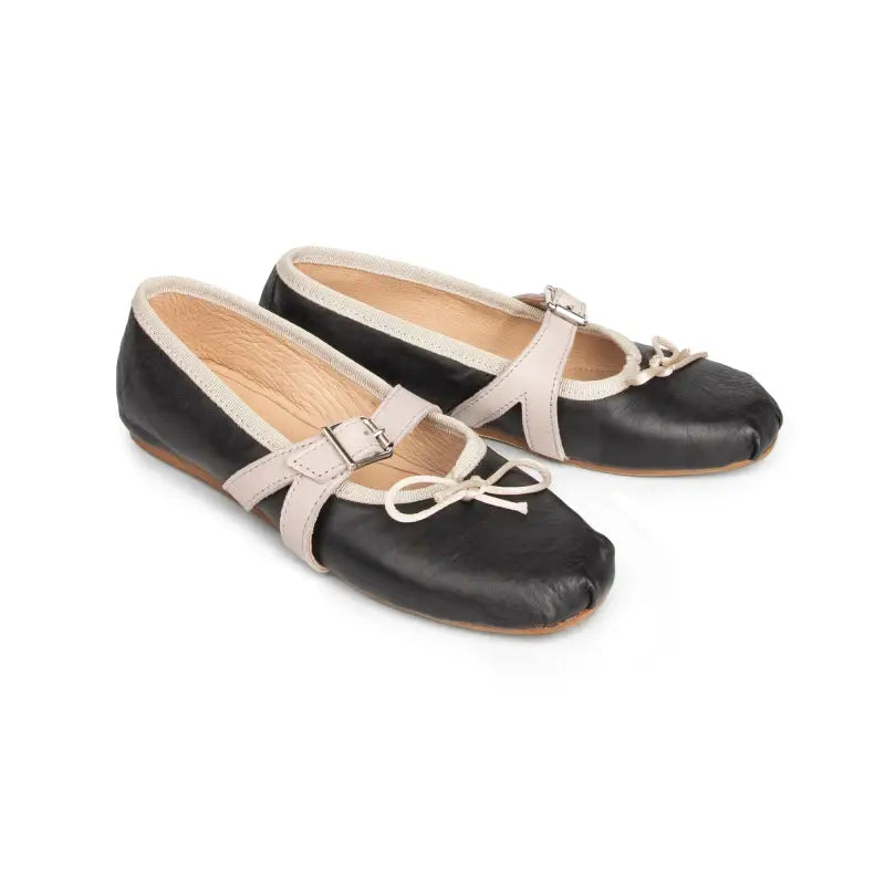 Dou uod black ballet slip on - girls