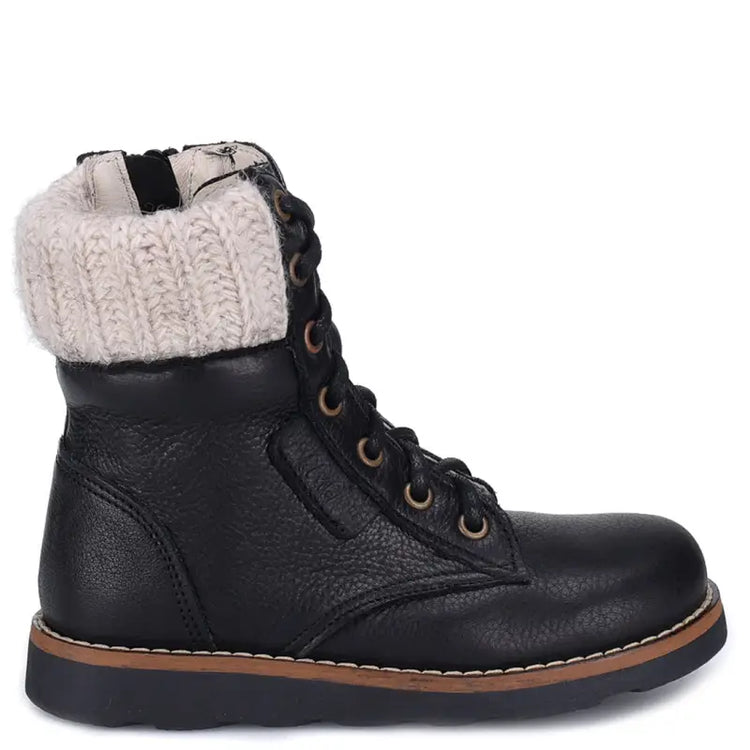 Emel black pebbled 2646 boot