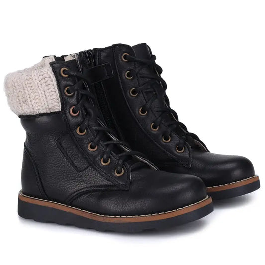 Emel black pebbled 2646 boot
