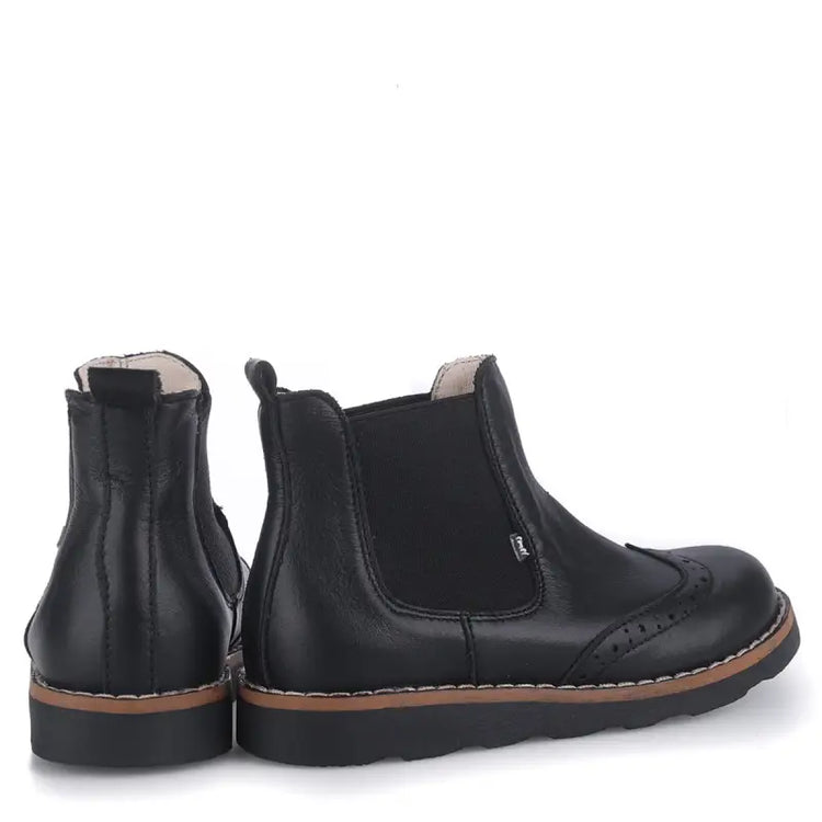 Emel blackberry zipper closure boot